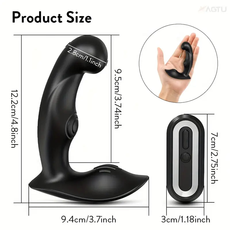 Prostate Massager with Remote Control
